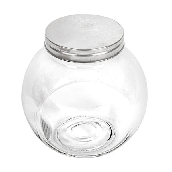 POT POUR STOCKER SPHÉRIQUE 1,7 L 16x11,5x16 CM TRANSPARENT VERRE (12 UNITÉ) - Garcia de Pou