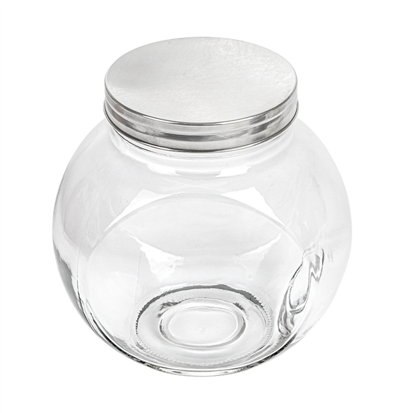 POT POUR STOCKER SPHÉRIQUE 3 L 19,5x13,5x19,5 CM TRANSPARENT VERRE (6 UNITÉ) - Garcia de Pou