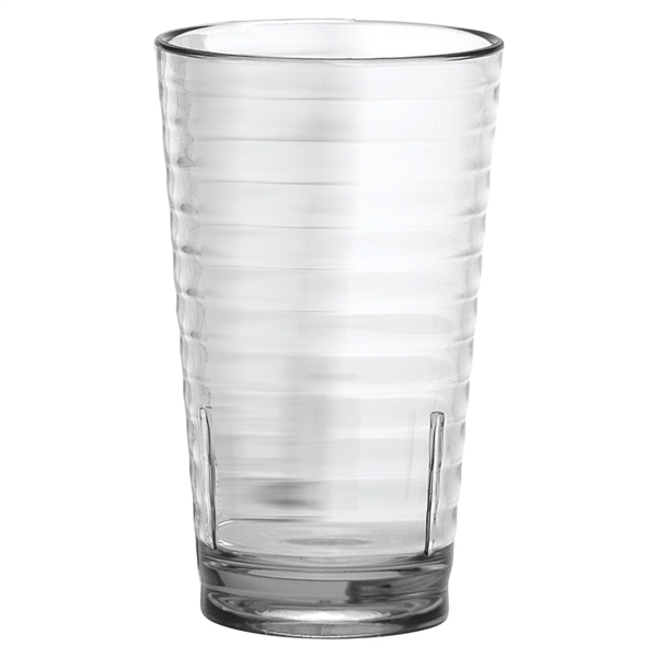 GOBELETS AVEC RELIEF 400 ML Ø 8x13,5 CM TRANSPARENT POLYCARBONATE (24 UNITÉ) - Garcia de Pou