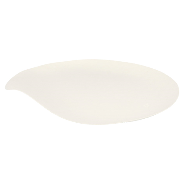 ASSIETTES MARU L "BIONIC"  Ø 23x3,4 CM BLANC BAGASSE (100 UNITÉ) - Garcia de Pou