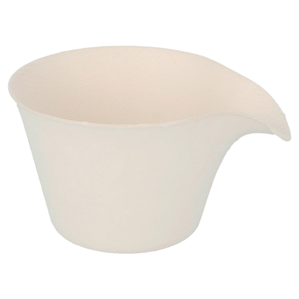 TASSES À CAFÉ "BIONIC" 150 ML Ø 8,9(10,7)x6 CM BLANC BAGASSE (200 UNITÉ) - Garcia de Pou