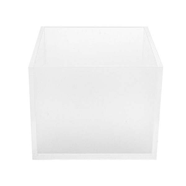 PORTE PAILLES  12,5x12,5x10 CM TRANSPARENT METACRYLATE (12 UNITÉ) - Garcia de Pou