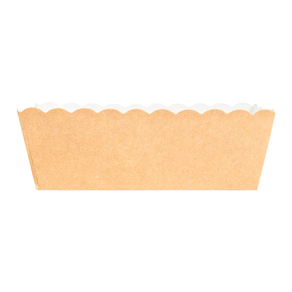 DELI-BARQUETTES  210 + 15 PE G/M2 11x4,7x4,15 CM MARRON CARTON (2000 UNITÉ) - Garcia de Pou