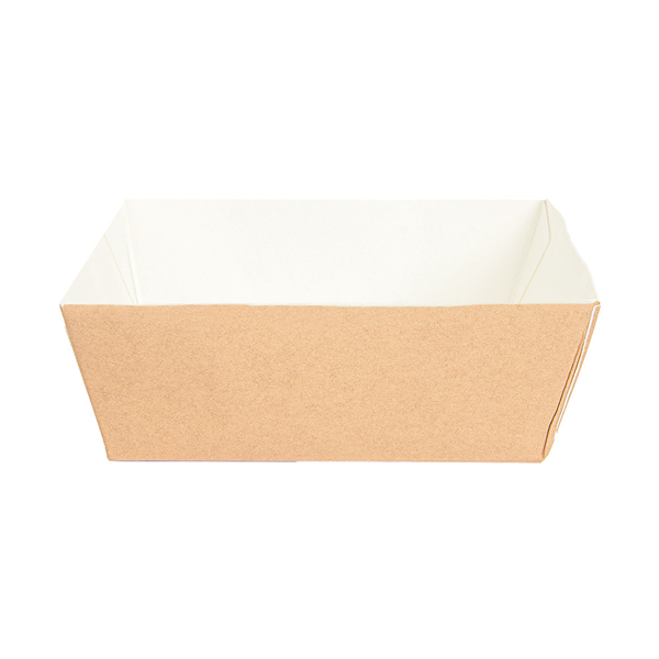 DELI-BARQUETTES  210 + 15 PE G/M2 7x7x3 CM MARRON CARTON (1000 UNITÉ) - Garcia de Pou