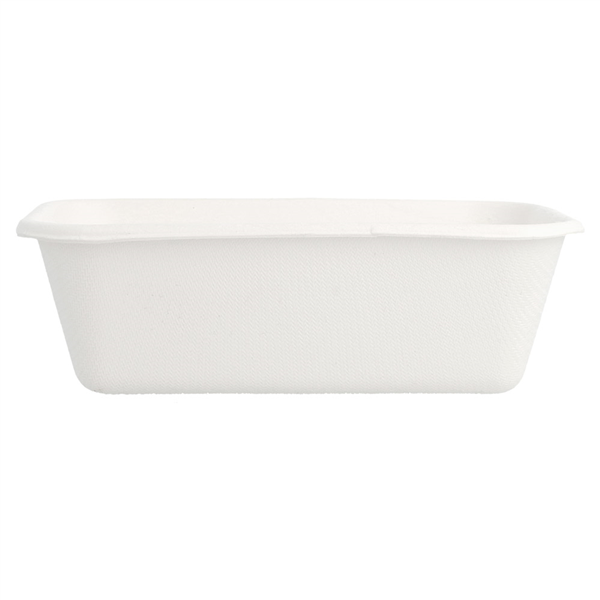 CONTENEURS "BIONIC" 370 ML 13,5x9,6x4,2 CM BLANC BAGASSE (600 UNITÉ) - Garcia de Pou