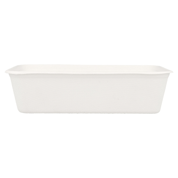 CONTENEURS "BIONIC" 700 ML 17,5x12x4,5 CM BLANC BAGASSE (500 UNITÉ) - Garcia de Pou