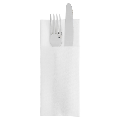 SERVIETTES "CANGURITO"  45 G/M2 33x40 CM BLANC AIRLAID (900 UNITÉ)