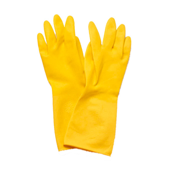 GANTS  SIZE: M JAUNE LATEX (2 UNITÉ) - Garcia de Pou