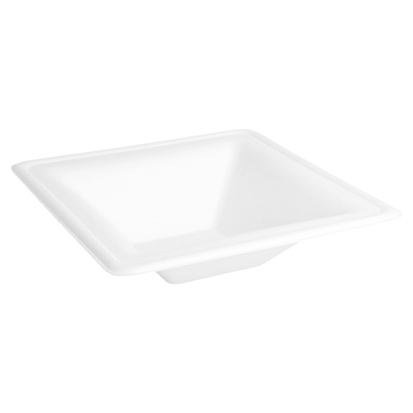 BOLS "BIONIC" 500 ML 16x16x4 CM BLANC BAGASSE (400 UNITÉ) - Garcia de Pou