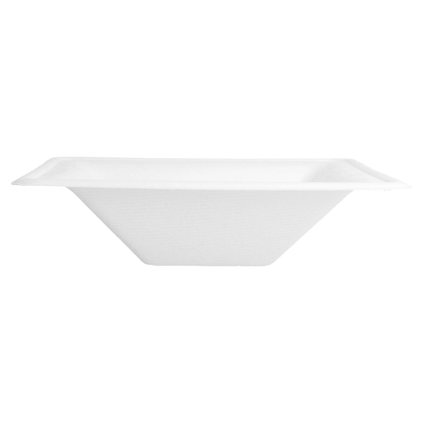 BOLS "BIONIC" 500 ML 16x16x4 CM BLANC BAGASSE (400 UNITÉ) - Garcia de Pou