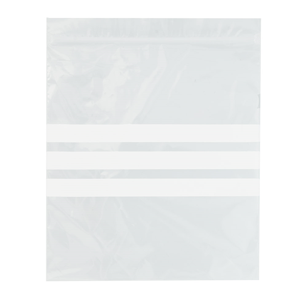 SACS 3 FRANGES AUTO-FERMETURE  92 G/M2 50µ 18x20,5 CM TRANSPARENT LDPE (500 UNITÉ) - Garcia de Pou