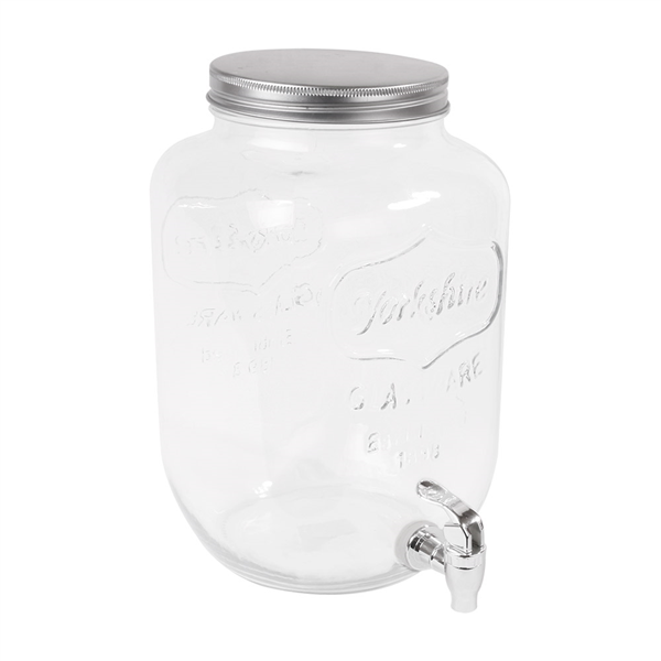 DISTRIBUTEUR DE BOISSONS 8 L Ø 19,5x31 CM TRANSPARENT VERRE (1 UNITÉ) - Garcia de Pou