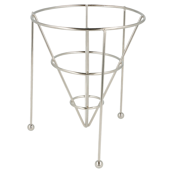 BASKET STACKABLE  12,7x15,24 CM ARGENTE INOX (12 UNITÉ) - Garcia de Pou