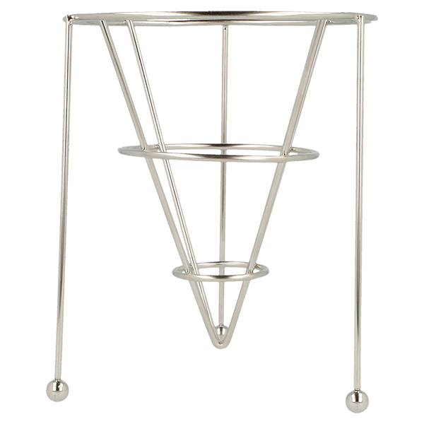 BASKET STACKABLE  12,7x15,24 CM ARGENTE INOX (12 UNITÉ) - Garcia de Pou