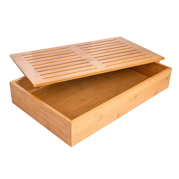 PLANCHE POUR PAIN  53x32,5x9 CM NATUREL BAMBOU (1 UNITÉ) - Garcia de Pou