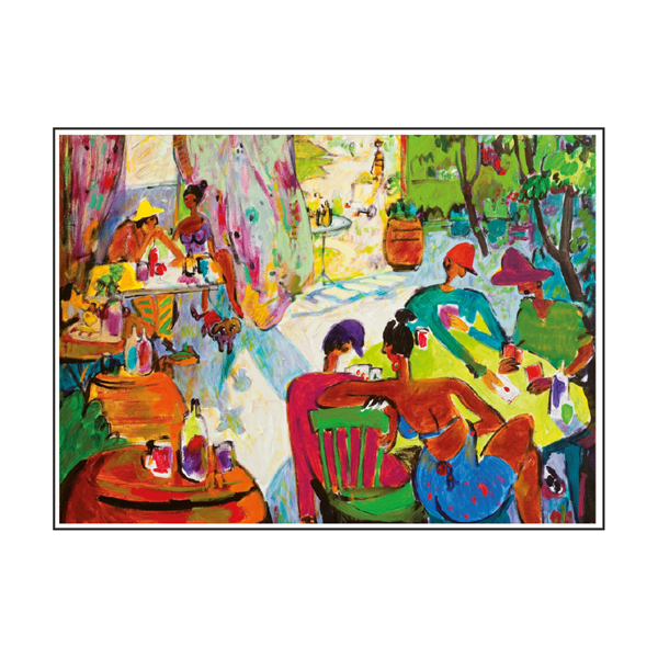 SETS DE TABLE OFFSET "BAR EN REP. DOMINICANA" 70 G/M2 31x43 CM QUADRICHROMIE PAPIER (2000 UNITÉ) - Garcia de Pou