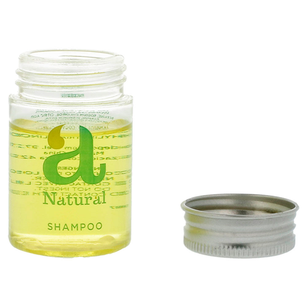 FLACONS SHAMPOOING "NATURAL" 30 ML 5,2 CM TRANSPARENT PLASTIQUE (300 UNITÉ) - Garcia de Pou