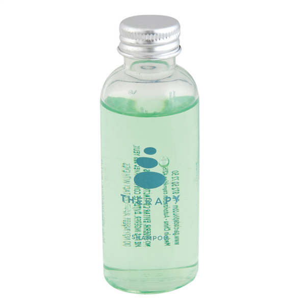 FLACONS SHAMPOOING "THERAPY" 50 ML 9 CM TRANSPARENT PLASTIQUE (200 UNITÉ) - Garcia de Pou