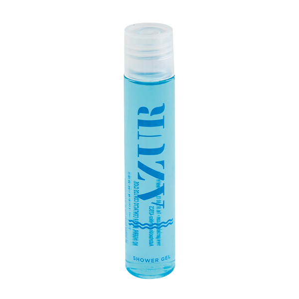 FLACONS GEL BAIN "AZUR" 40 ML 11,8 CM TRANSPARENT PLASTIQUE (300 UNITÉ) - Garcia de Pou