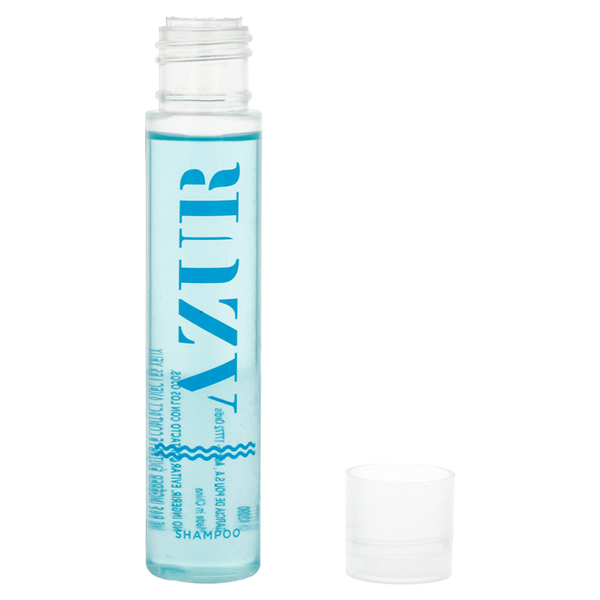 FLACONS SHAMPOOING "AZUR" 40 ML 11,8 CM TRANSPARENT PLASTIQUE (300 UNITÉ) - Garcia de Pou