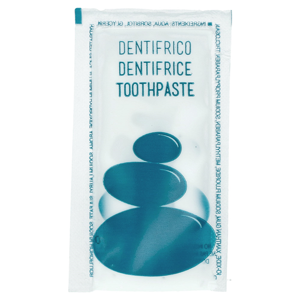 SACHETS DENTIFRICE "THERAPY" 3 ML 4,5x8 CM TRANSPARENT PET (500 UNITÉ) - Garcia de Pou