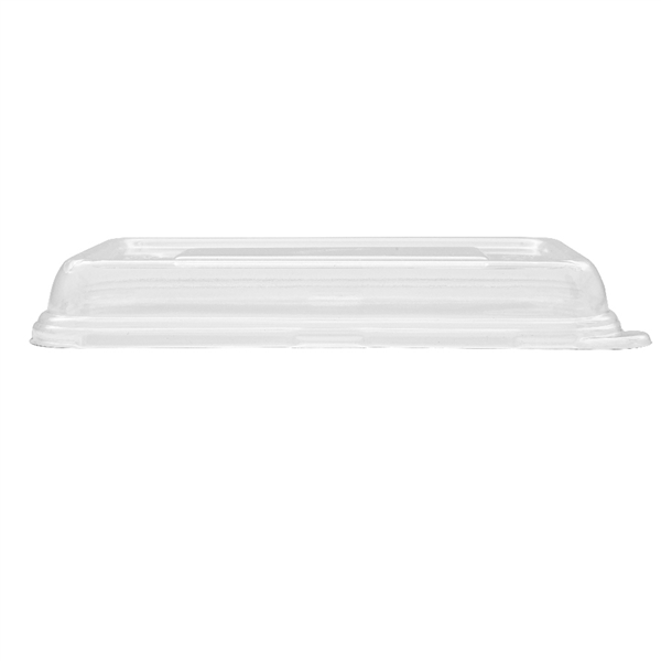 COUVERCLES HAUTS POUR RÉFÉRENCES 221.38-221.39 "BIONIC"  22,2x14,6x2,8 CM TRANSPARENT PET (600 UNITÉ) - Garcia de Pou