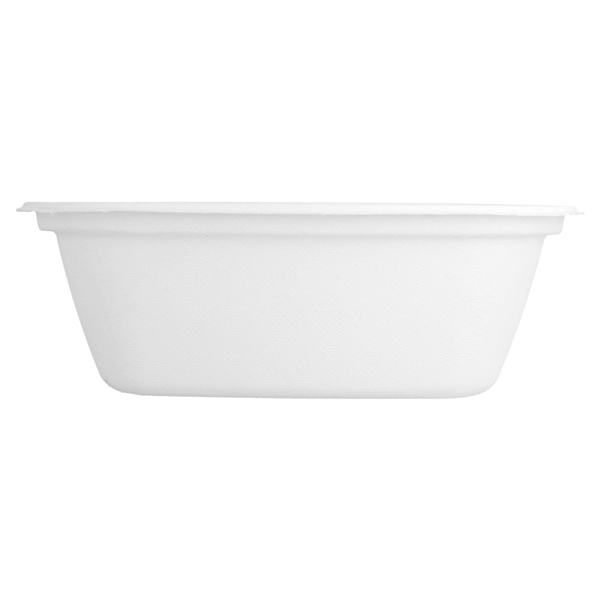 PLATEAUX "BIONIC" 1800 ML 23,1x18,2x7,7 CM BLANC BAGASSE (300 UNITÉ) - Garcia de Pou