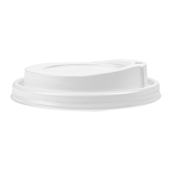 COUVERCLES HAUTS POUR GOBELETS 360/480 ML   BLANC PS (1000 UNITÉ) - Garcia de Pou