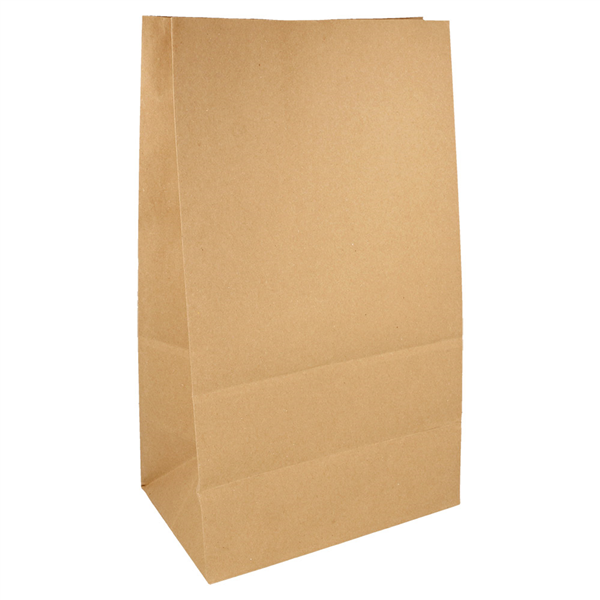 SACS SOS SANS ANSES  70 G/M2 22+14x37 CM NATUREL KRAFT (500 UNITÉ) - Garcia de Pou