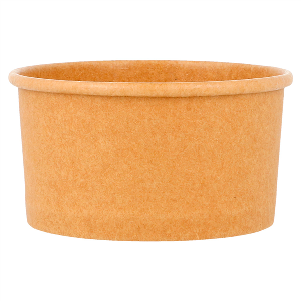 POTS À GLACES 90 ML 210 + 18 PE G/M2 Ø7,2x4 CM MARRON CARTON (2000 UNITÉ) - Garcia de Pou