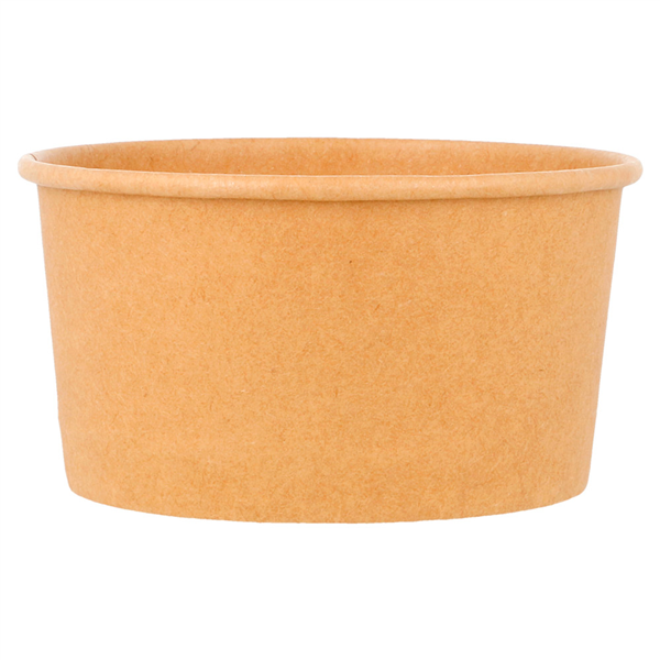 POTS À GLACES 150 ML 250 + 18 PE G/M2 Ø8,5x4,5 CM MARRON CARTON (2000 UNITÉ) - Garcia de Pou