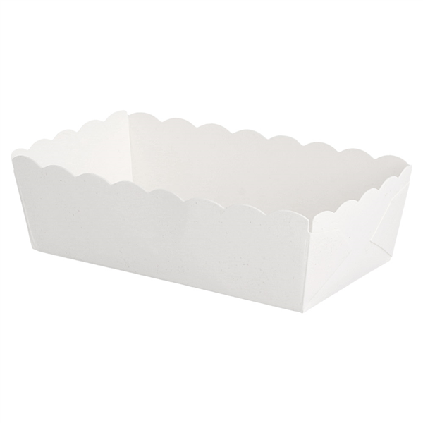 DELI-BARQUETTES  210 + 15 PE G/M2 9x5x3,2 CM BLANC CARTON (4000 UNITÉ) - Garcia de Pou