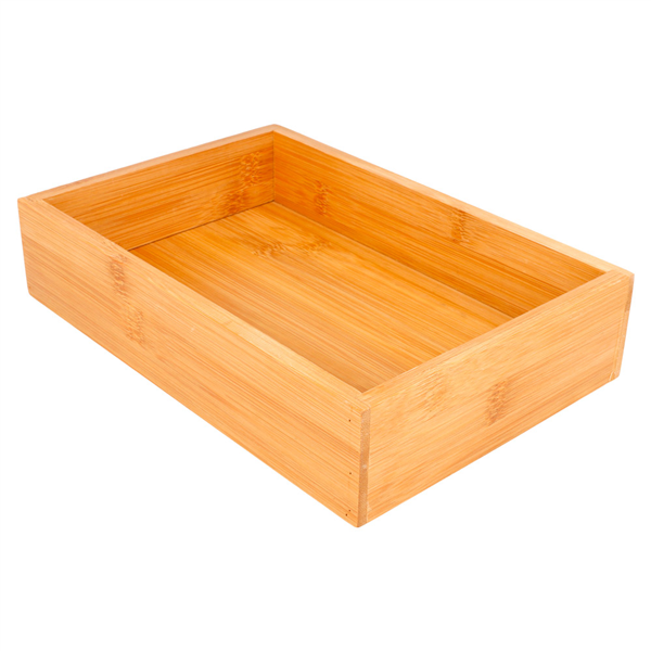 BOÎTE POUR BUFFET  15,5x23x5 CM NATUREL BAMBOU (1 UNITÉ) - Garcia de Pou