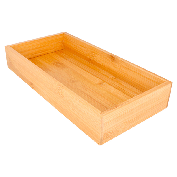 BOÎTE POUR BUFFET  15,5x31x5 CM NATUREL BAMBOU (1 UNITÉ) - Garcia de Pou