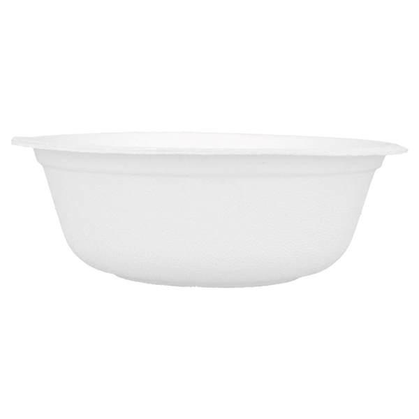 SALADIERS "BIONIC" 500 ML Ø 15,5x5,4 CM BLANC BAGASSE (600 UNITÉ) - Garcia de Pou