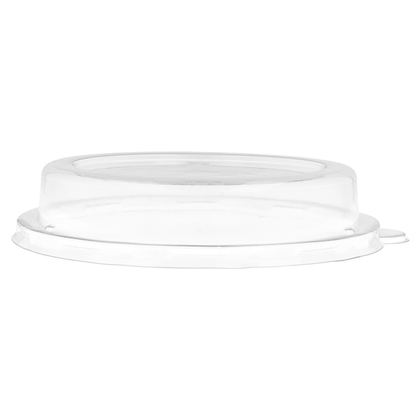 COUVERCLES HAUTS POUR SALADIERS 224.32-215.04 "BIONIC"  Ø 16x3,1 CM TRANSPARENT PET (200 UNITÉ) - Garcia de Pou