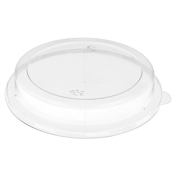 COUVERCLES HAUTS POUR SALADIERS 224.33-215.05 "BIONIC"  Ø 18x3,1 CM TRANSPARENT PET (200 UNITÉ) - Garcia de Pou