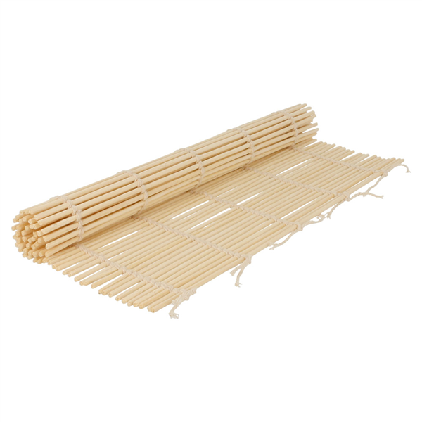 TAPIS À SUSHI  24x24 CM NATUREL BAMBOU (24 UNITÉ) - Garcia de Pou