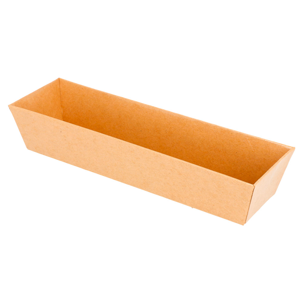 BARQUETTES  250 + 12,5 PE G/M2 18x5,5x3,5 CM NATUREL KRAFT (1000 UNITÉ) - Garcia de Pou