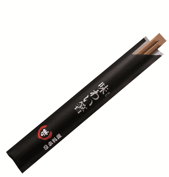 BAGUETTES CHINOISES EN SACHET  19,5 CM BAMBOU FONCÉ (100 UNITÉ) - Garcia de Pou