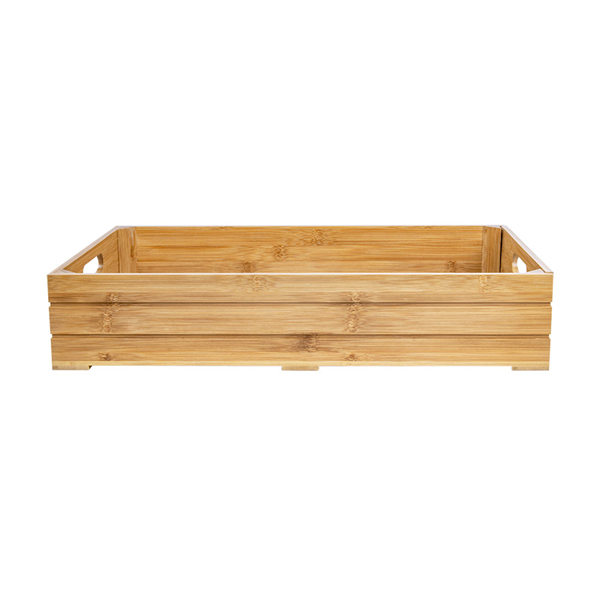 BOÎTE BUFFET GN 1/1  53x32,5x10 CM NATUREL BAMBOU (1 UNITÉ) - Garcia de Pou