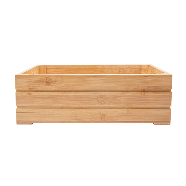 BOÎTE BUFFET GN 1/2  32,5x26,5x10 CM NATUREL BAMBOU (1 UNITÉ) - Garcia de Pou