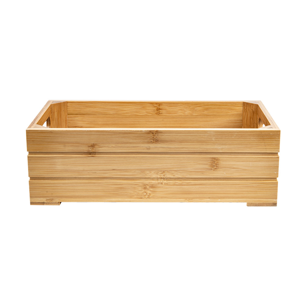 BOÎTE BUFFET GN 1/3  32,5x17,6x10 CM NATUREL BAMBOU (1 UNITÉ) - Garcia de Pou