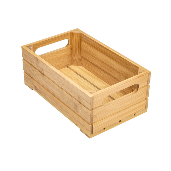 BOÎTE BUFFET GN 1/4  26,5x16,2x10 CM NATUREL BAMBOU (1 UNITÉ) - Garcia de Pou