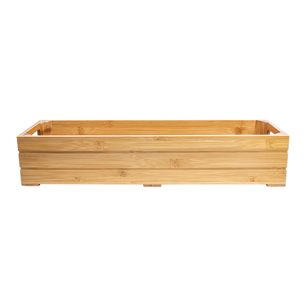 BOÎTE BUFFET GN 2/4  53x16,2x10 CM NATUREL BAMBOU (1 UNITÉ) - Garcia de Pou