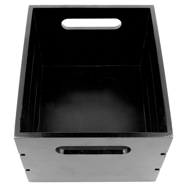 CAISSE PRESENTOIR  19x16x12 CM NOIR BAMBOU (1 UNITÉ) - Garcia de Pou