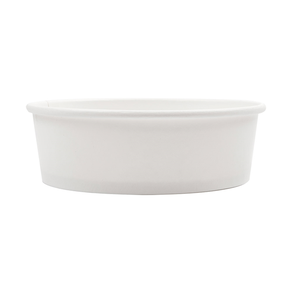 POTS SALADIERS 500 ML 18PE + 320 + 18 PE G/M2 Ø15/12,8x4,5 CM BLANC CARTON (300 UNITÉ) - Garcia de Pou