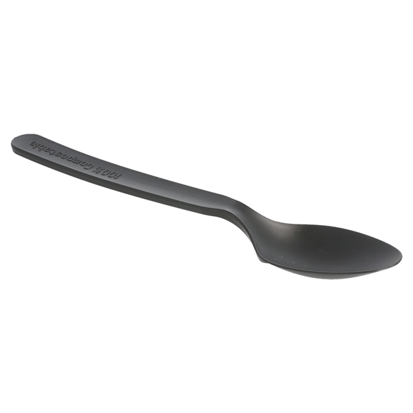 CUILLÈRES  16 CM NOIR CPLA (1000 UNITÉ) - Garcia de Pou