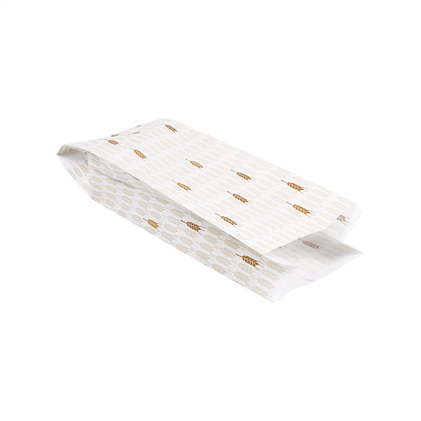 SACHETS BOULANGERIE "CERES" 33 G/M2 14+9x46 CM BLANC CELLULOSE (500 UNITÉ) - Garcia de Pou