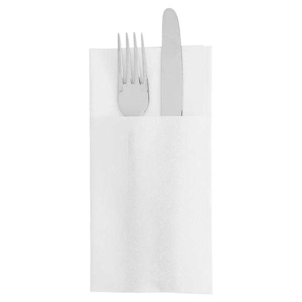 SERVIETTES KANGOUROU  45 G/M2 40x40 CM BLANC AIRLAID (700 UNITÉ) - Garcia de Pou